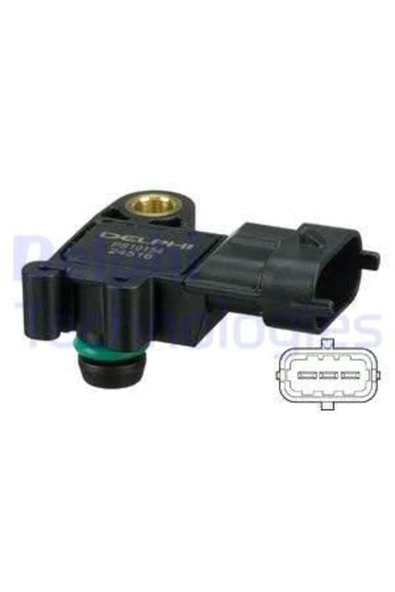 Delphi PS10154 BASINÇ SENSÖRÜ EMME BORUSU TRANSIT 2.2TDCI 14 BOXER JUMPER 2.2HD ürün görseli 1