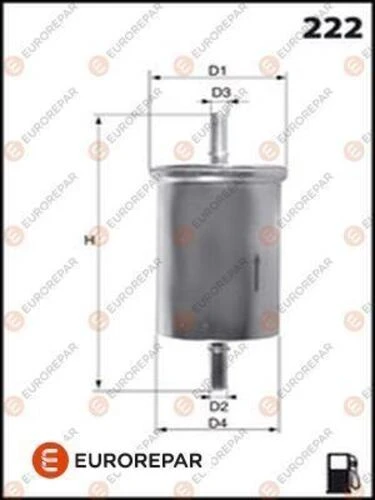 Eurorepar E145064 Erp Benzin Filtresi - 1