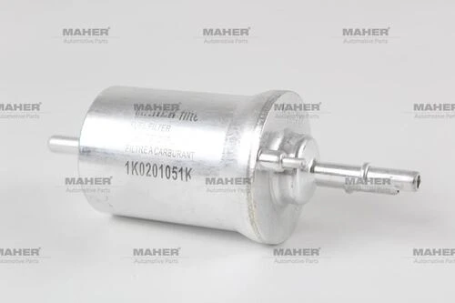 Maher 13416  Yakıt Filtresi (Benzin) Golf5 Golf6 Passat A3 Leon Ibiza Polo 04= 1.0 Tsı-1.2 Tsı-1.4 Tsı-1.6 Fsı Bag-Blf-Blp-Blr-Bmy-Cava-Caxa (6.6 Bar) ürün görseli 1