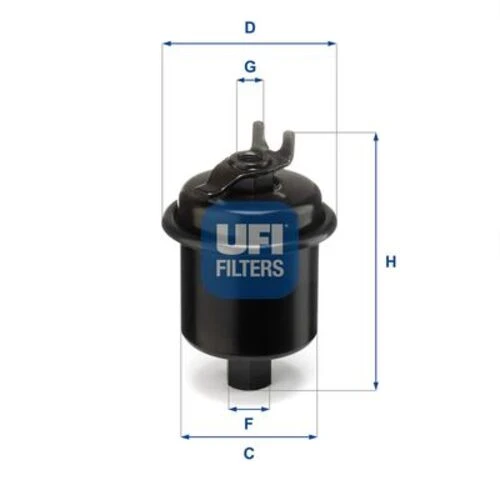 UFI 31.621.00  Benzin Filtresi Civic 96-00 Accord 90-10 Cr-V 97-06 Hr-V 99-10 / 400 95-00 1.4 1.5 1.6 2.0 - 1