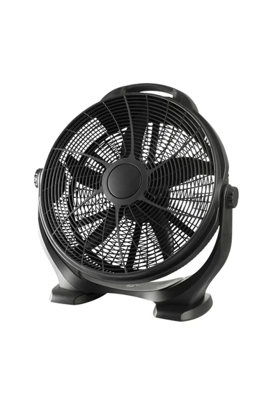 Dlc KYT-50B 130 Watt 50cm Ultra Fan Yer Vantilatörü Siyah - 1