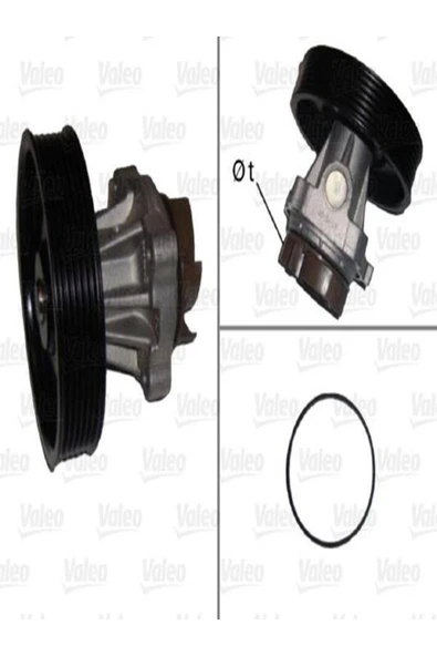 Valeo 506716  Devirdaim ( Fiat : Doblo Fiorino Linea Panda Punto Punto Evo 1201l9 46815125 (wh128611) ürün görseli