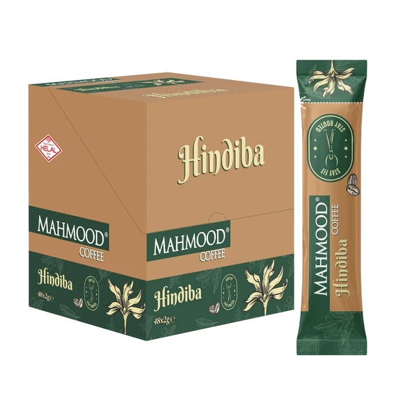 Mahmood Coffee Hindiba Kahvesi Stick  2g x 48 Adet  %60 Hindiba  %40 Kahve