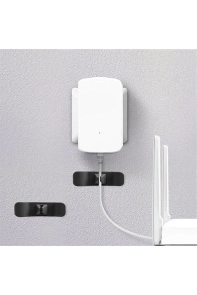 6'lı Pratik Kablo Toparlayıcı Yapışkanlı Klips Mutfak Air Fryer Kettle Kahve Tost Makinası - 4