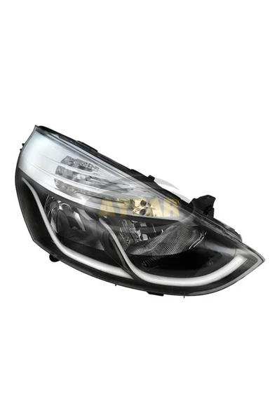 Ayfar 202324  Far Beyaz Çıtalı Motorlu Sağ Renault CLIO IV Hatcback/Grandtour 2016 2020 - 1