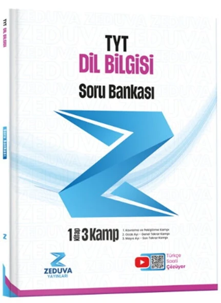 Zeduva Yayınları Türkçe Saati TYT Dil Bilgisi 1 Kitap 3 Kamp Soru Bankası - Resim 2
