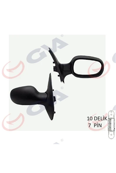 GVA 1014130 Dış Dikiz Aynası Elektrikli Sağ Clıo Symbol Iı 00 Sensörlü Vm 136ehsr