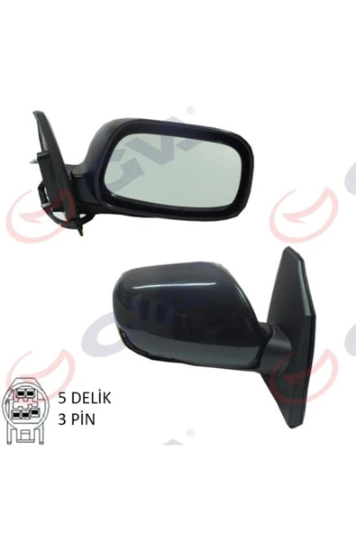 GVA 1071121 Dış Dikiz Aynası Elektrikli Sağ Corolla 01 04 Altıs 01 3 Pin Vm ürün görseli