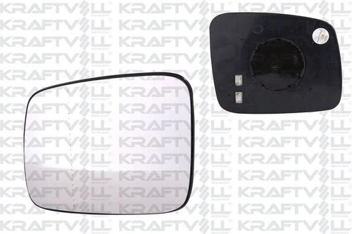 Kraftvoll 09080177  Dış Dikiz Ayna Camı Elektrikli Isıtmalı Sol Asferik Camlı Transporter T4 90-02 701857521q ürün görseli