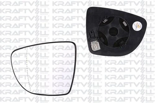 Kraftvoll 09080155  Dış Dikiz Ayna Camı Elektrikli Isıtmalı Asferik Camlı Sol Clio Iv 12- 963669996r ürün görseli 1