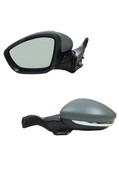 SPJ E Max -913 lktrikli Ayna Pugot 208 12-20 Astarlı Sinyalli Sol ürün görseli