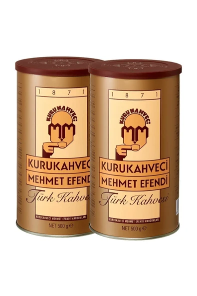 Mehmet Efendi Türk Kahvesi 2 X 500 gr - Teneke ürün görseli