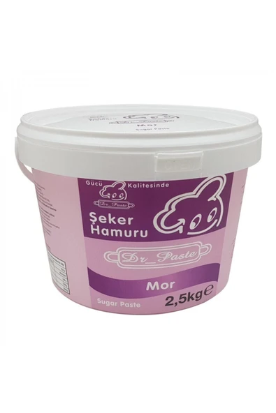 Dr.Paste Dr. Paste Şeker Hamuru 2.5 Kg. (MOR) ürün görseli