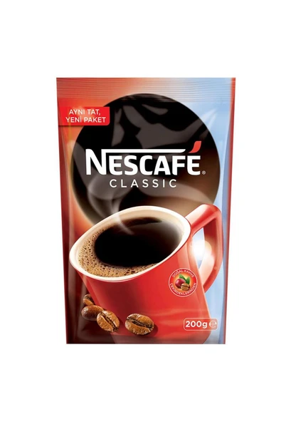 Nescafe Classic Kahve Ekonomik Paket 200 gr ürün görseli