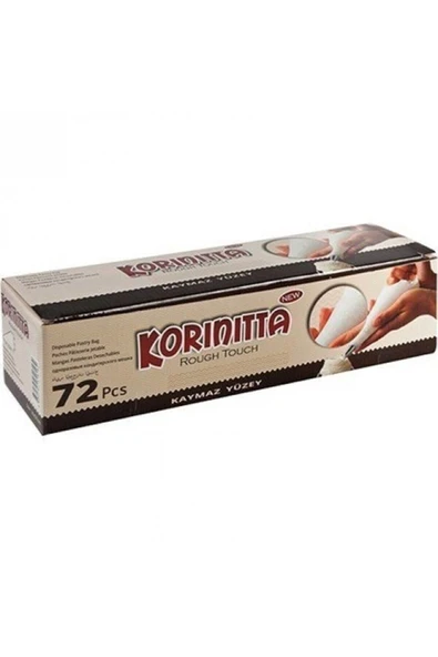Korinitta Yumuşak Kaymaz Yüzey 72 Li Krema Sıkma Torbası [Rough Touch] ürün görseli
