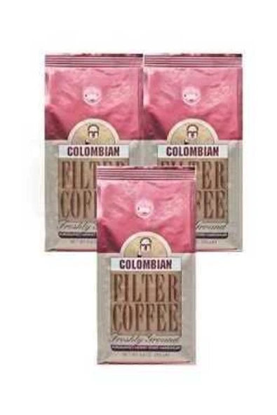 Mehmet Efendi Colombıan Filtre Kahve 250 gr 3 Adet