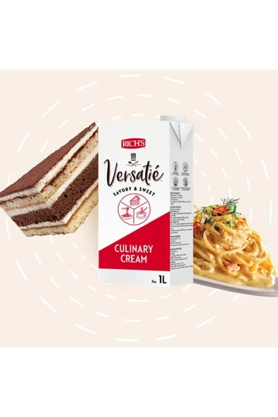 Rich's Versatie Sıvı Krema 1 Lt (ŞEKERSİZ) - 3