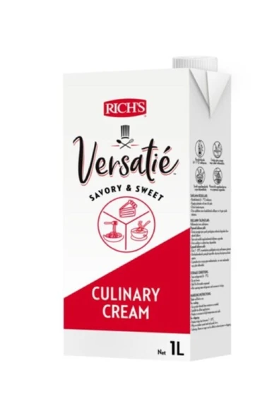 Rich's Versatie Sıvı Krema 1 Lt (ŞEKERSİZ)