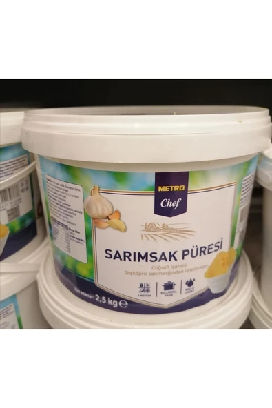Metro Chef Sarımsak Püresi - 2500 G - Burfez ürün görseli
