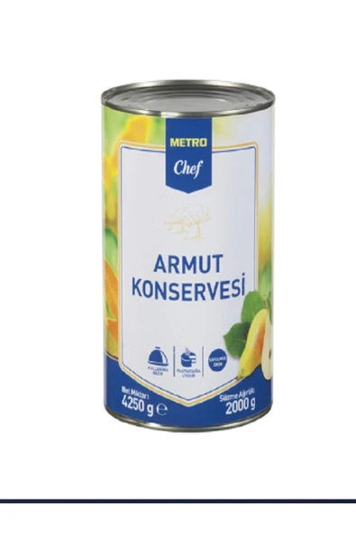 Metro Chef Armut Konservesi ürün görseli