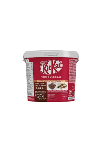 Nestle Kitkat Spread Sürülebilir Çikolata 3kg - 2