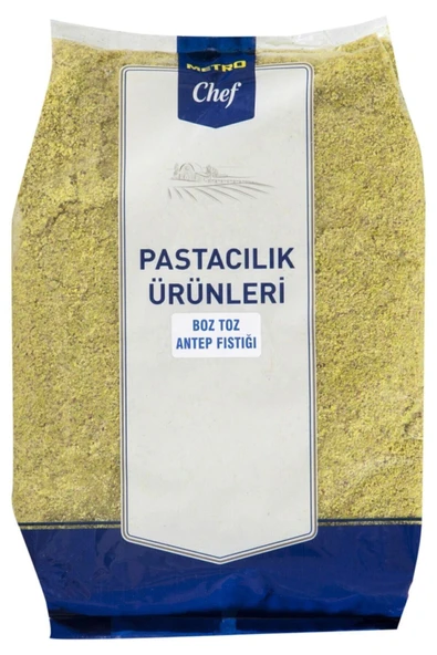 Metro Chef Antep Fıstığı Toz- Çekilmiş Boz Fıstık 1 Kg ürün görseli