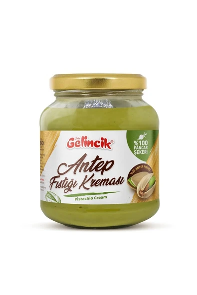 Gelincik Kahvaltılık Sürülebilir Doğal Katkısız 320gr Özel Üretim Antep Fıstığı Kreması - Resim 8