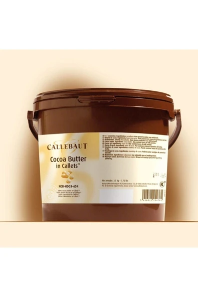 Callebaut Kakao Yağı 3 Kg ürün görseli