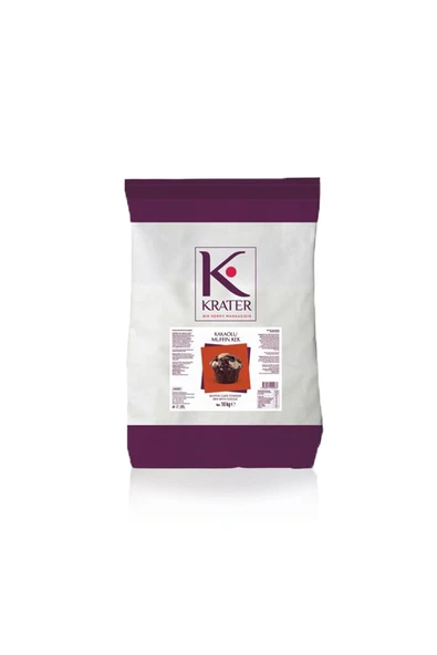 Krater Kakaolu Muffin Kek 10 Kg.