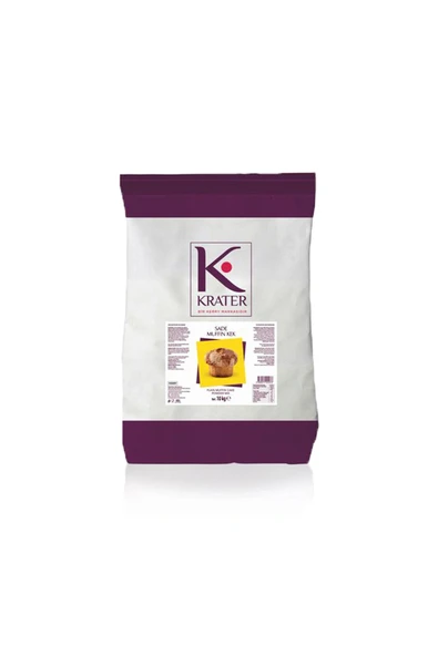 Krater Muffin Kek Sade 10 Kg.