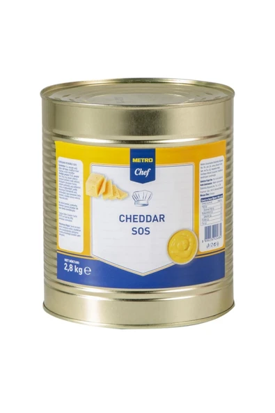 Metro Chef Cheddar Sos 2.8 kg Çheddar Sos, Çedar Sos, Hamburger Sosu ürün görseli