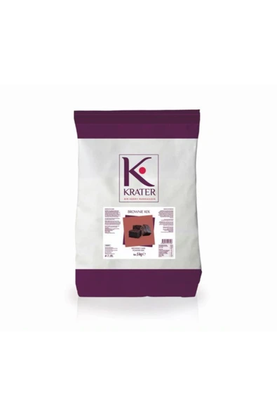 Krater Brownie Kek 5 Kg. ürün görseli