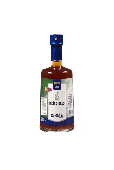 Metro Chef Incir Sirkesi 500 Ml, Incir Sirkesi, Meyveli Sirke, Fıg Vinegar - Des Biens