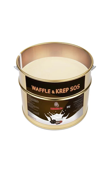 KARMELON Waffle Sos Fildişi (beyaz) 10 Kg.