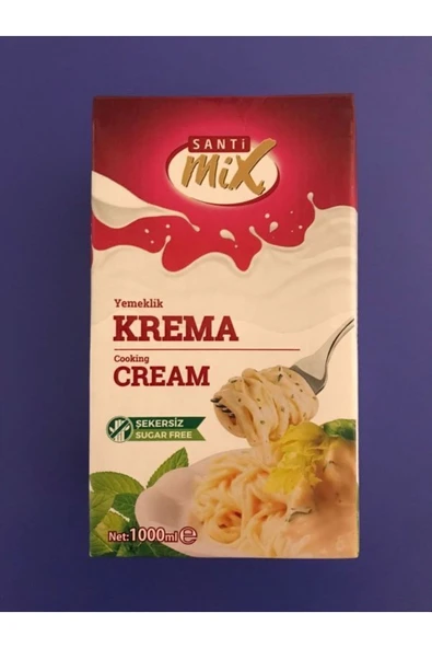MİKS GIDA Sıvı Şanti Şekersiz Şantimix 1 Kg.yemeklik Krema - 2