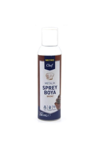 Metro Chef Metalik Sprey Boya Bronz (250 Ml) ürün görseli