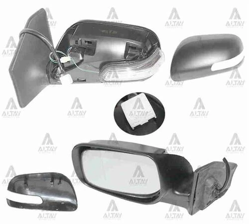 Taıwan VM6269EBAL Taiwan Vm6269ebal Ayna Diş Dikiz Avensis 06-08 Elektrikli Isıtmalı Otomatik Katlanır Sinyalli Sol 8790105190 ürün görseli 1