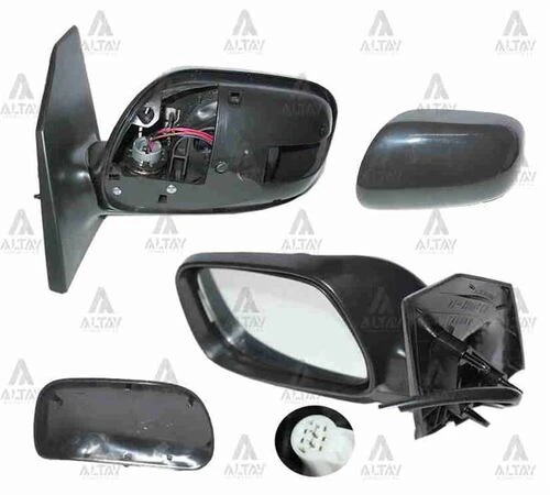 Taıwan TYM1104DLE Taiwan Tym1104dle Ayna Diş Dikiz Corolla 03-06 Elektrikli Isıtmalı 5 Fişli Sol 8790602240