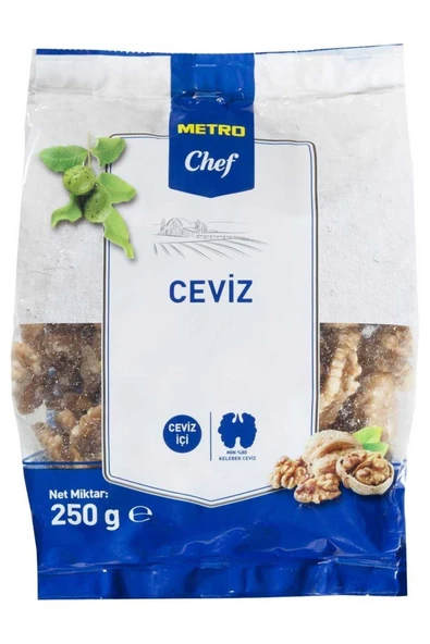 Metro Chef Ceviz İçi 250G Pastacılık Pasta Tatlı Mutfak Şef ürün görseli