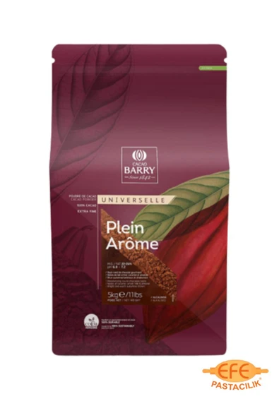 Callebaut Kakao Tozu 5 Kg Plein Arôme 22-24%