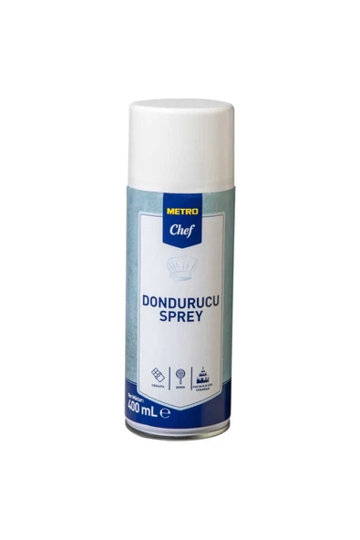 Metro Chef Dondurucu Sprey 400ML Pastacılık Pasta Şef Mutfak Tatlı Yemek ürün görseli