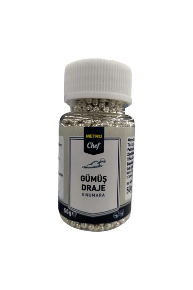 Metro Chef GÜMÜŞ DRAJE 50g ürün görseli