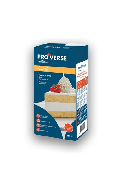 CARGILL Cargıll Proverse Smooth Sıvı Krema (Şanti) 1 Kg. %26 Yağ Oranı - 3