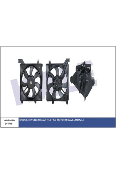 Kale 344715  FAN MOTORU DAVLUMBAZLI ELANTRA ürün görseli