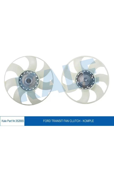 Kale 352665 Fan Motoru Ford Transıt V184 2.4 D 01- 2c11 8c617 Ba  Oem ürün görseli 1