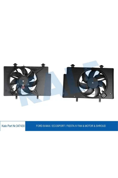 Kale 347430  FAN MOTORU DAVLUMBAZLI FORD BMAX 1.5TDCI 1.6TDCI 12- ürün görseli
