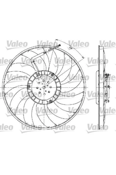 Valeo 698610 Fan Motoru A4 04- A4 00- 1.8t 1.9tdı 2.0 Fsı 2.0 Tdı 2.0 Tfsı Ac A6 A6 01-04 2.0ı / Exeo 09- 2.0 Td ürün görseli