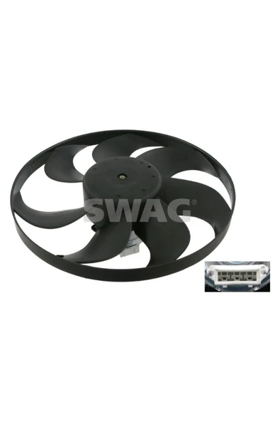 Swag 30910279 Fan Motoru Ford Galaxy 1.9td 2.0i 94-00 Polo 98-01 Sharan 95-10 Arosa 97-04 Alhambra 96-10 ürün görseli 1