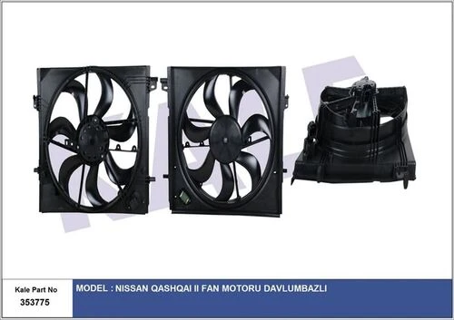 Kale 353775  FAN MOTORU DAVLUMBAZLI NISSAN: QASHQAI II 1.2 DIG 13- ürün görseli 1
