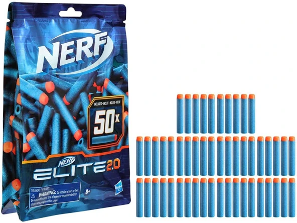 Nerf Elite 2.0 Dark Yedek Paketi 50li E9484